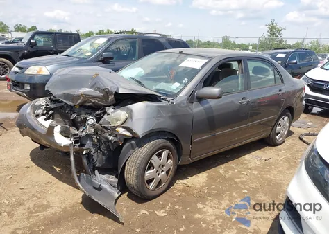 2005 Toyota Corolla Le из США, поврежденный, VIN 2T1BR32E25C472321